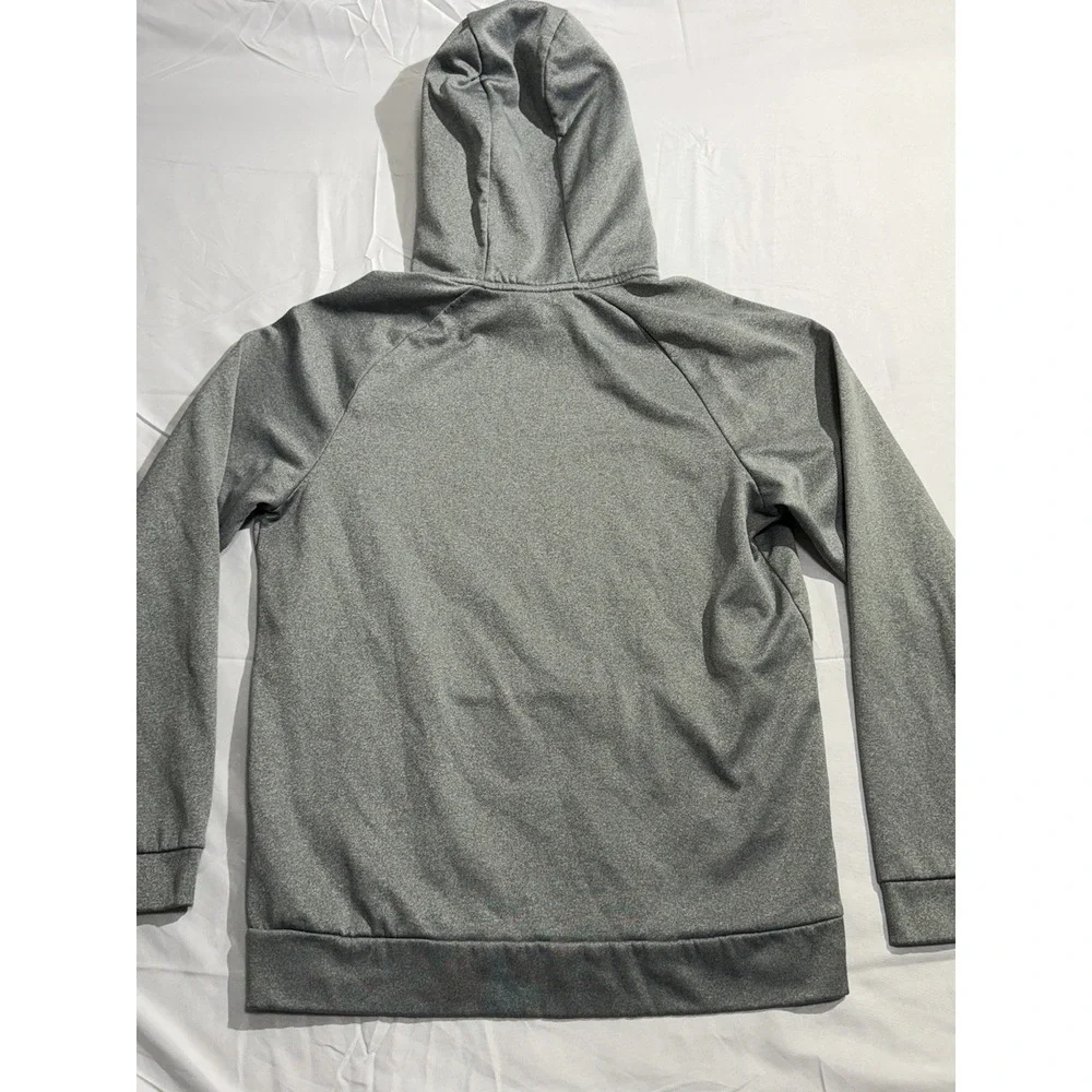 Nike Dri Fit‎ Logo Athletic Fit Hoodie Sweatshirt (Men's Small) Gray